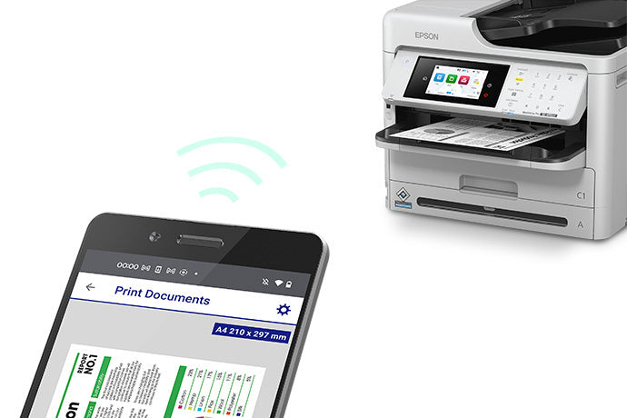 Impresora Epson WorkForce Pro WF-M5899 - Multifuncional Monocromática | 25 ppm Negro