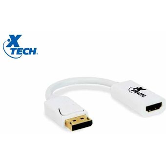 Cable XTECH DisplayPort Macho HDMI- adaptador Hembra 7.8" | Cable XTECH XTC-358 - Panamá