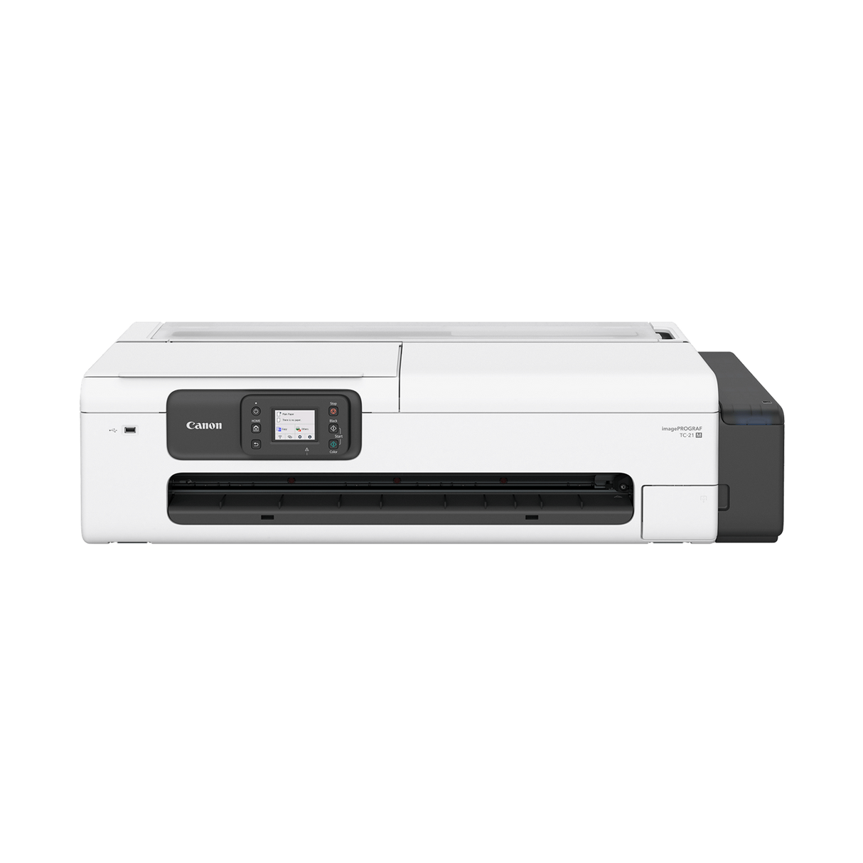 Escáner de cama plana tamaño Carta integrado en la Canon imagePROGRAF TC-21M