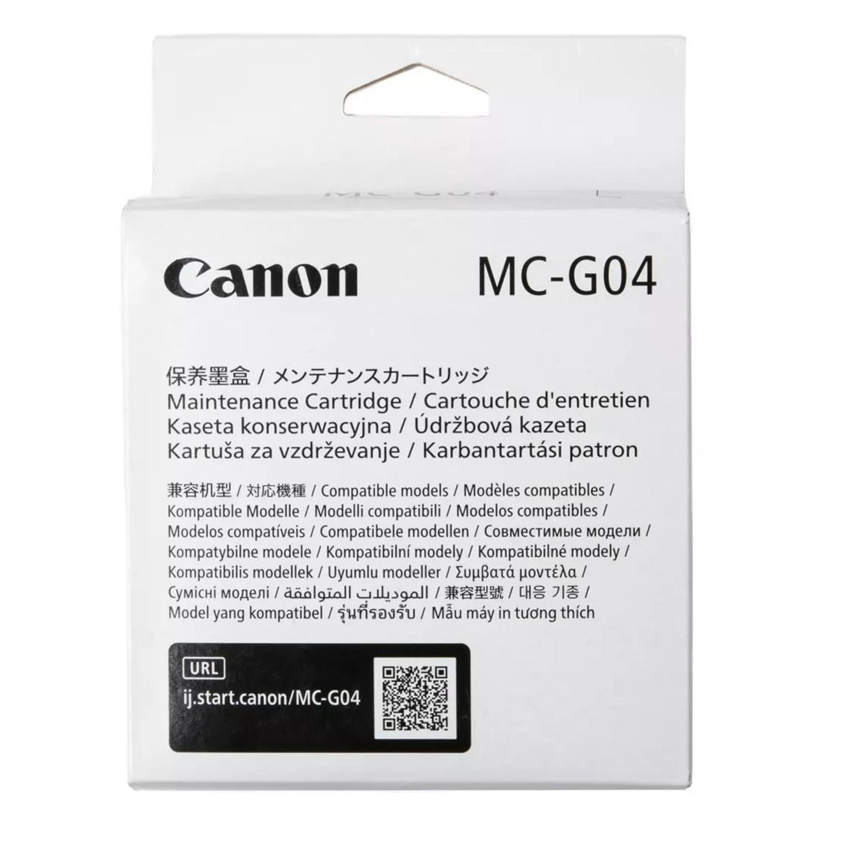 Cartucho de Mantenimiento Canon MC-G04 para Pixma G1130, G2170, G3170 y G4170 | 5813C001 - Panamá