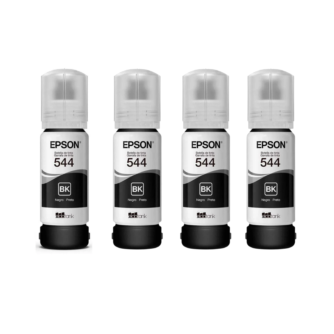 Combo de Tinta Epson 544 Negra – Compatible con L1210, L3110, L1250, L3210, L3250, L5190, L5290, L5590 - Panamá