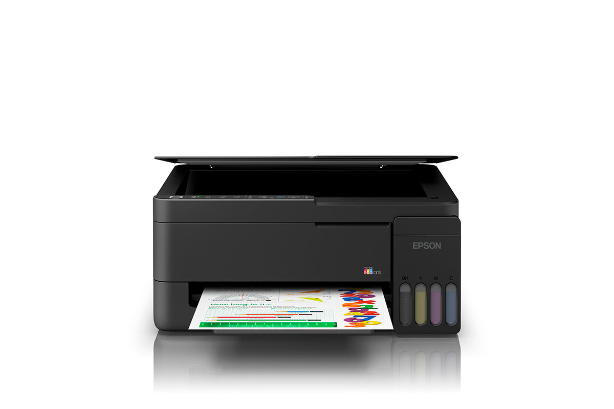Impresora multifuncional Epson EcoTank L3350 vista frontal