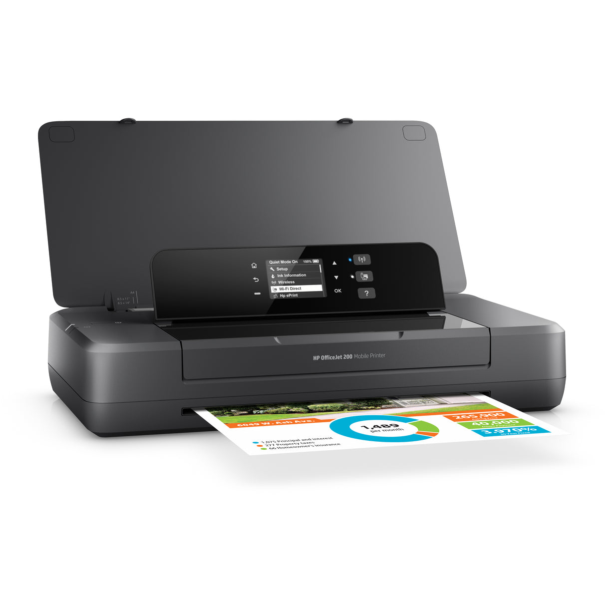 HP OfficeJet 200: Impresora Portatil Hp inalámbrica para imprimir en cualquier lugar | 10 ppm Negro / 7 ppm Color - Panamá