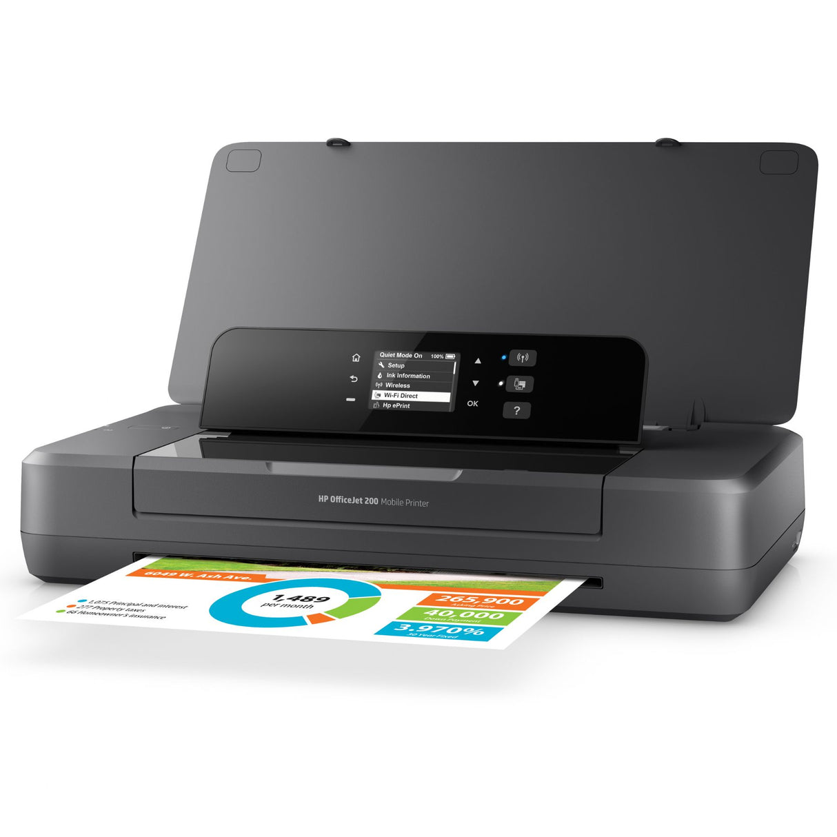 HP OfficeJet 200: Impresora Portatil Hp inalámbrica para imprimir en cualquier lugar | 10 ppm Negro / 7 ppm Color - Panamá