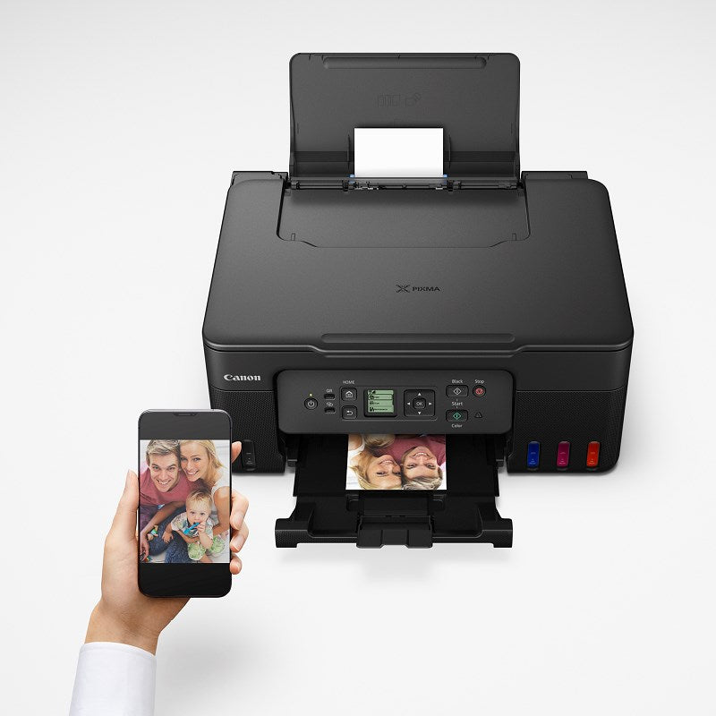 Impresora Canon Pixma G3170 Color Tinta Continua Wifi - Multifuncional - Botellas de Tinta de Alto Rendimiento - Pantalla LCD 3.4 cm | 8,8 ppm Negro / 5 ppm Color - Panamá