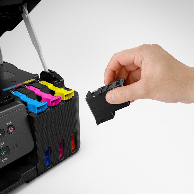 Impresora Canon Pixma G3170 Color Tinta Continua Wifi - Multifuncional - Botellas de Tinta de Alto Rendimiento - Pantalla LCD 3.4 cm | 8,8 ppm Negro / 5 ppm Color - Panamá