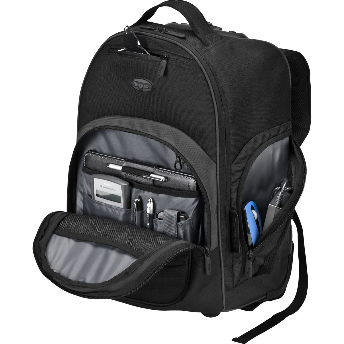 Mochila con ruedas Targus - 16" Compact Rolling Backpack - Black - Panamá