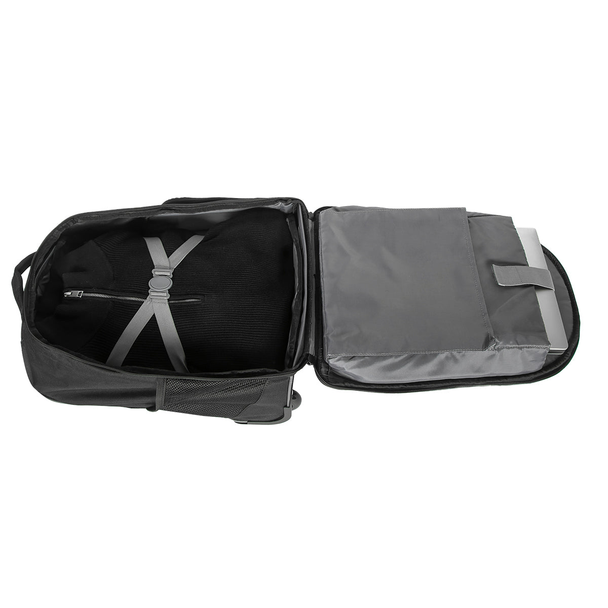 Mochila con ruedas Targus - 16" Compact Rolling Backpack - Black - Panamá