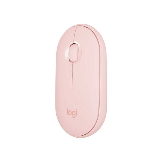 Mouse (Raton) Logitech Pebble M350-Rosado | Bluetooth - Panamá