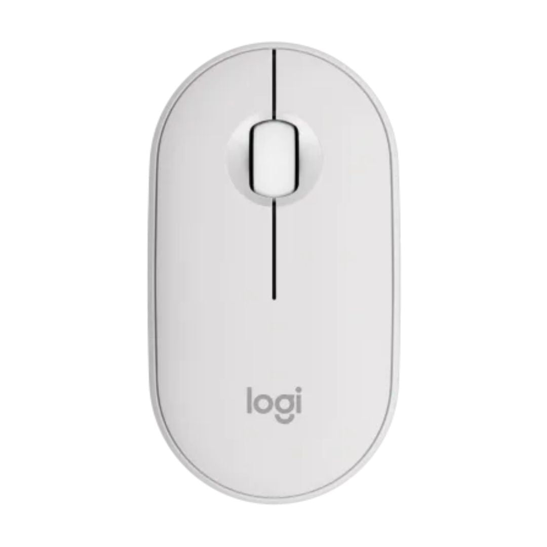 Mouse (Raton) Logitech Pebble Mouse 2 M350s | Blanco | Bluetooth - Panamá