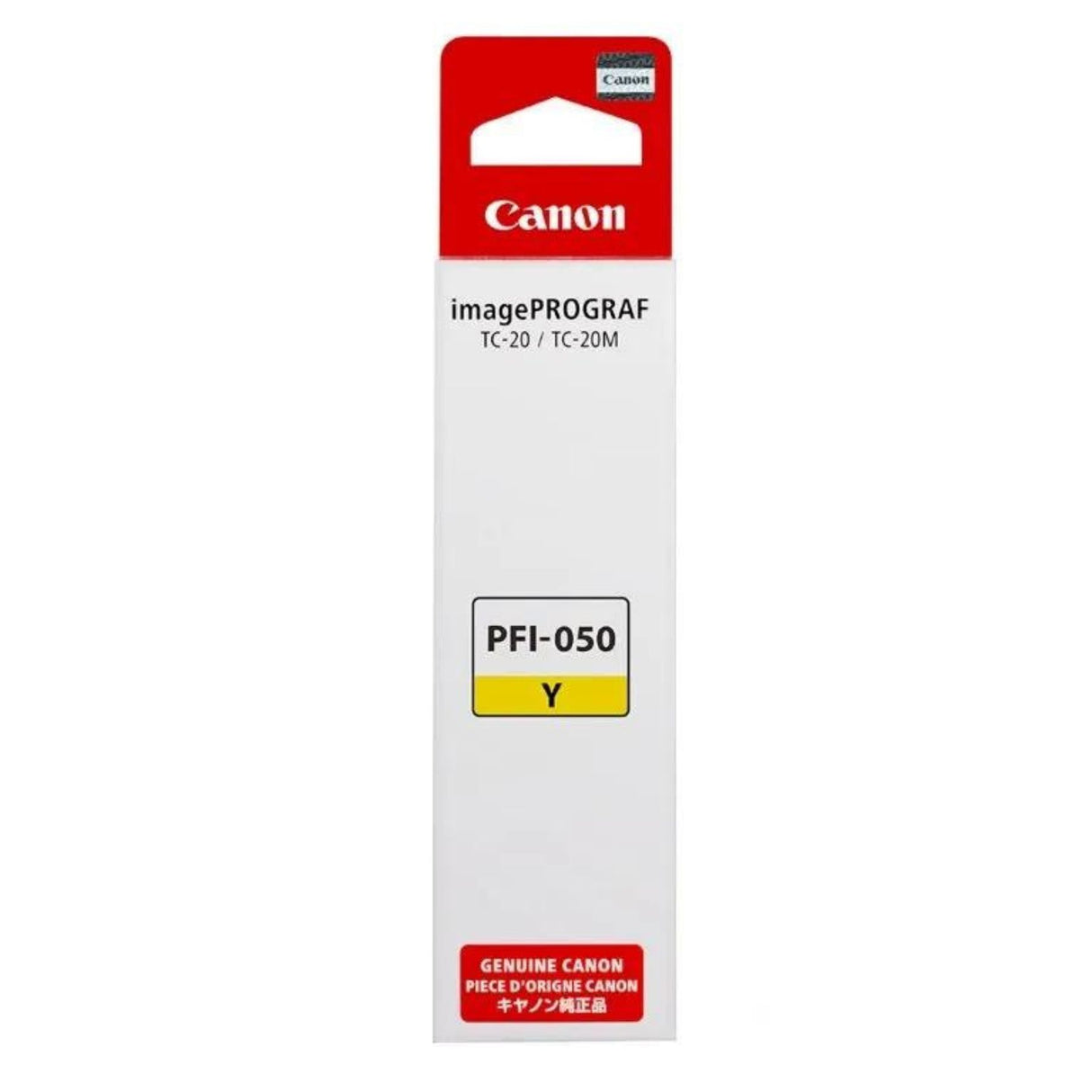 Tinta Canon PFI-050Y Amarillo | Para imagePROGRAF TC-20 / TC-20M - Panamá