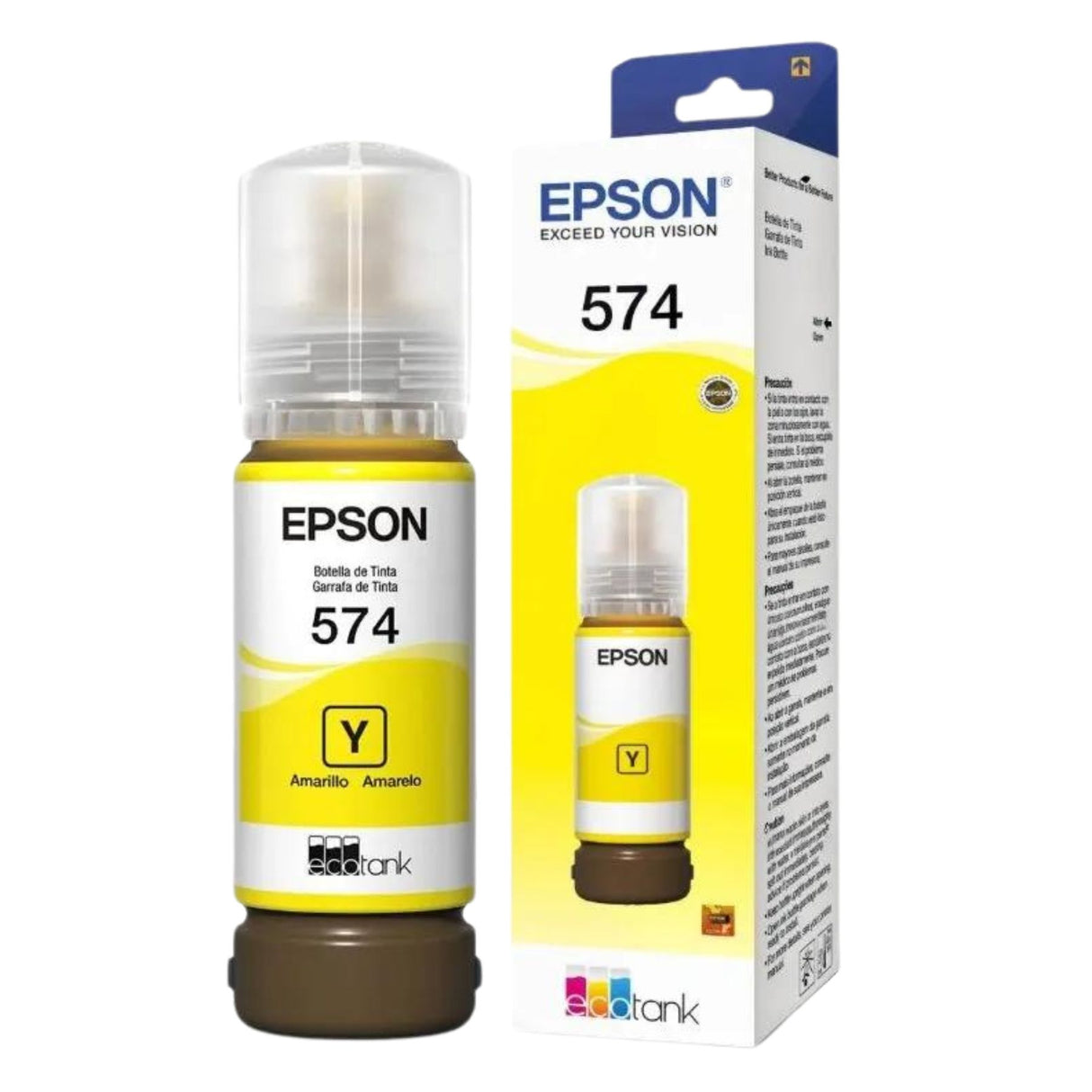 Tinta Epson T574420 - Amarillo | Epson 574 | Ecotank L8050/L18050 - Panamá