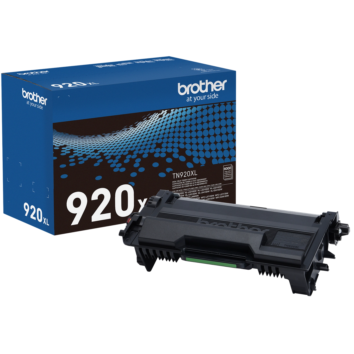 Tóner original Brother TN-920XL negro, 6,000 páginas
