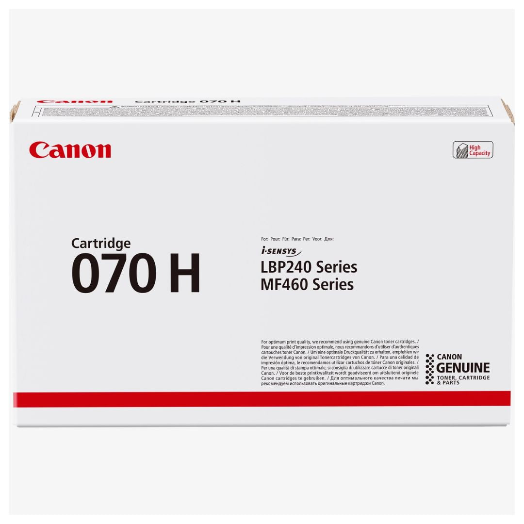 Toner Canon 070H | Para i-SENSYS MF465dw / LBP246dw | 10,200 páginas - Panamá