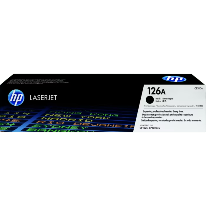 Toner Hp CE310A 126A Negro | Para LaserJet Pro CP1025 / M175 | 1,200 páginas - Panamá