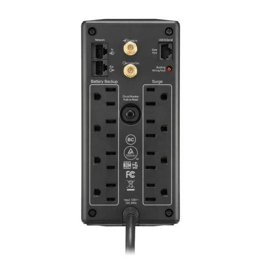 Back UPS Pro APC BX 850VA, 8 Outlets, AVR, LCD interface, LAM 60Hz - BX850M-LM60 - Panamá