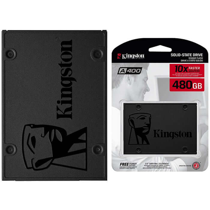 Disco Duro Estado Solido SSD 480GB Kingston A400 SA400S37/480G - Panamá