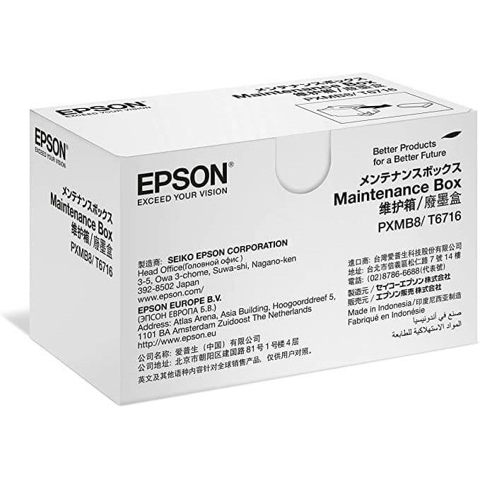 Epson T671600 | Caja de mantenimiento | WorkForce Pro C5790/ C529R / C5710 / M5799 / C5290 / C5210 / ET-8700 - Panamá