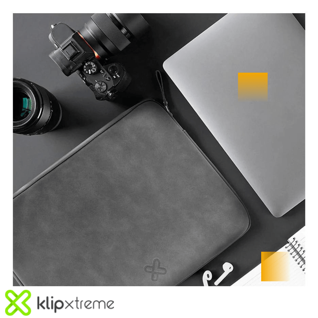 Funda de Gamuzapara Laptop SquareShield Gris - KNS-220GR - Panamá