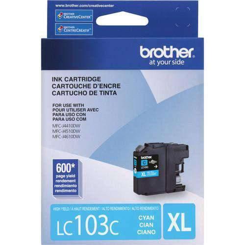 Tinta Brother LC103C Cyan | Para MFC-J450DW / MFC-J650DW / MFC-J870DW - Panamá