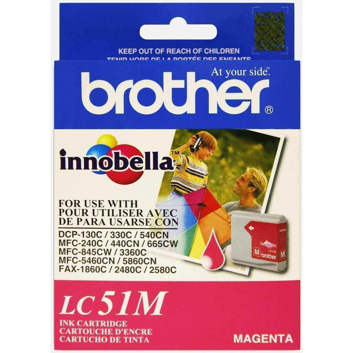 Tinta Brother LC51M Magenta - Panamá