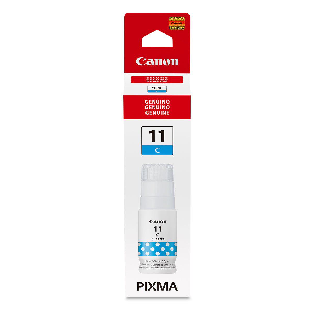 Tinta Canon GI-11 Cyan | Para Pixma G2160 / G3160 / G3170 / G4170 | 7,700 páginas - Panamá