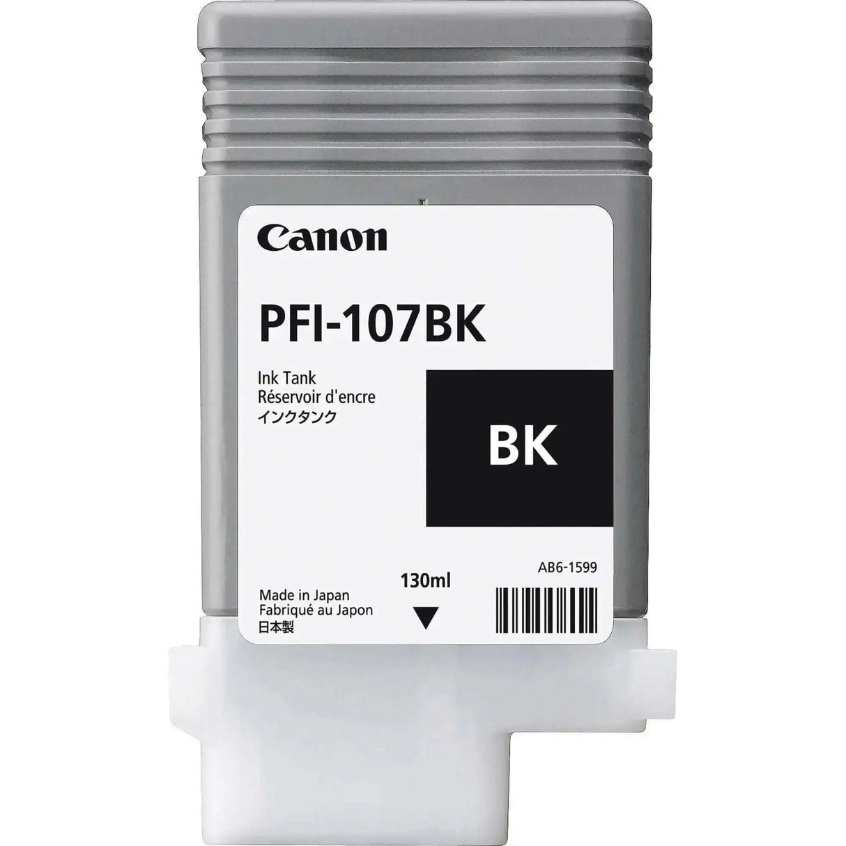 Tinta Canon Pfi-107Bk Black Ink Cartridge | Para imagePROGRAF iPF680 / iPF685 / iPF785 / iPF670 / iPF770 / iPF780 - Panamá