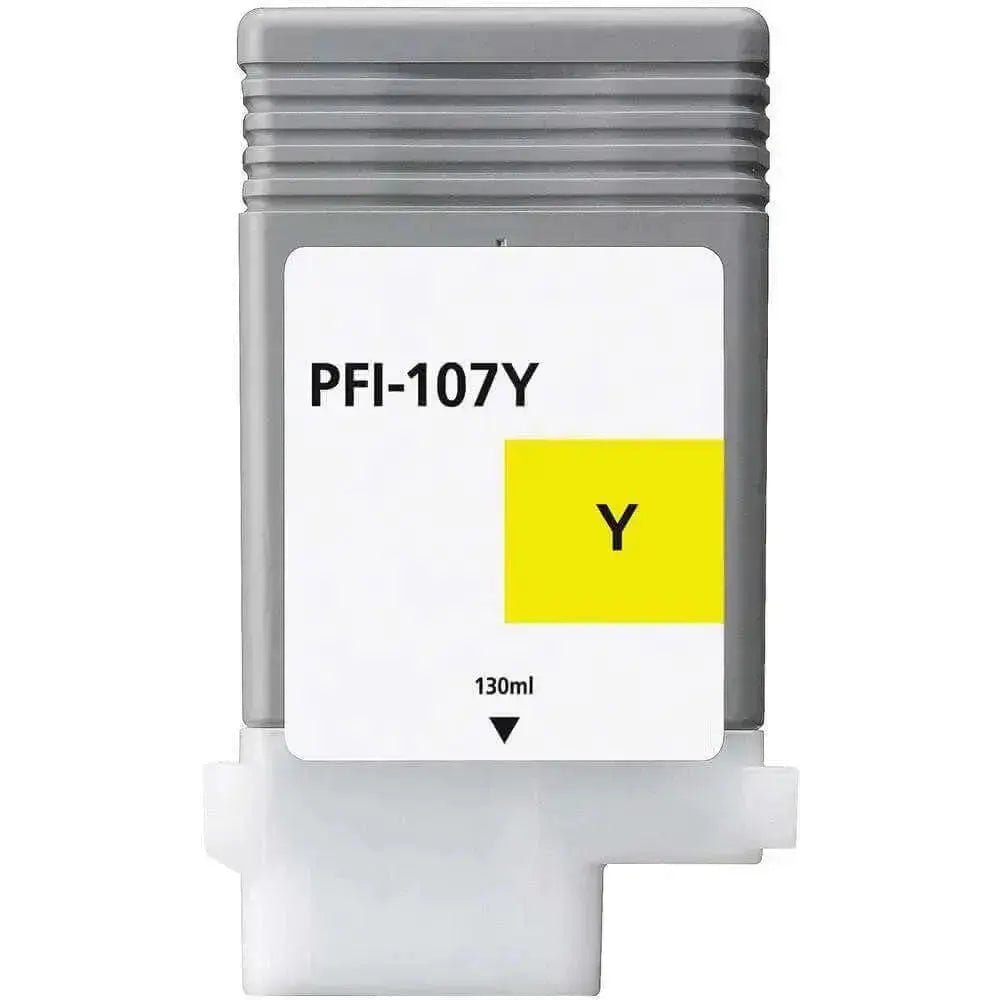 Tinta Canon Pfi-107Y Yellow Ink Cartridge | Para imagePROGRAF iPF680 / iPF685 / iPF785 / iPF670 / iPF770 / iPF780 - Panamá