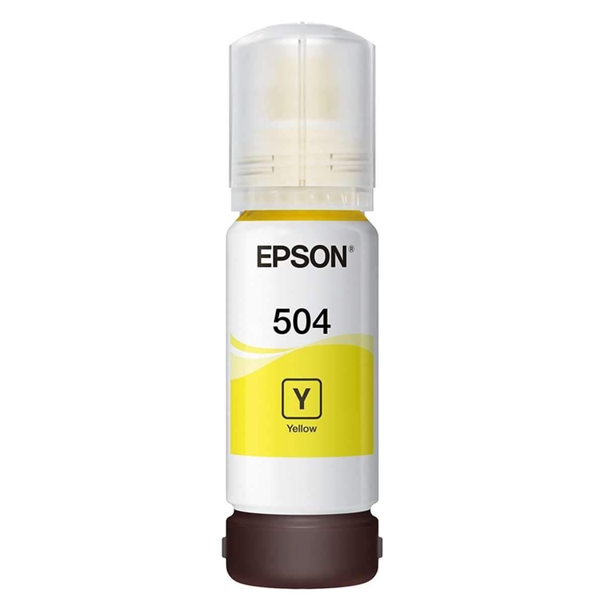 Tinta Epson T504420-AL -Yellow | Ecotank L4150/L4160/L4260/L4360/L6171/L6270/L14150 | 6,000 Páginas - Panamá