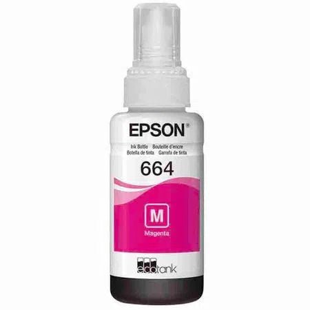 Tinta Epson T664320-AL - Magenta (664)| Ecotank L350/L355//L365/L375/L395/L475/L575/L555 - Panamá