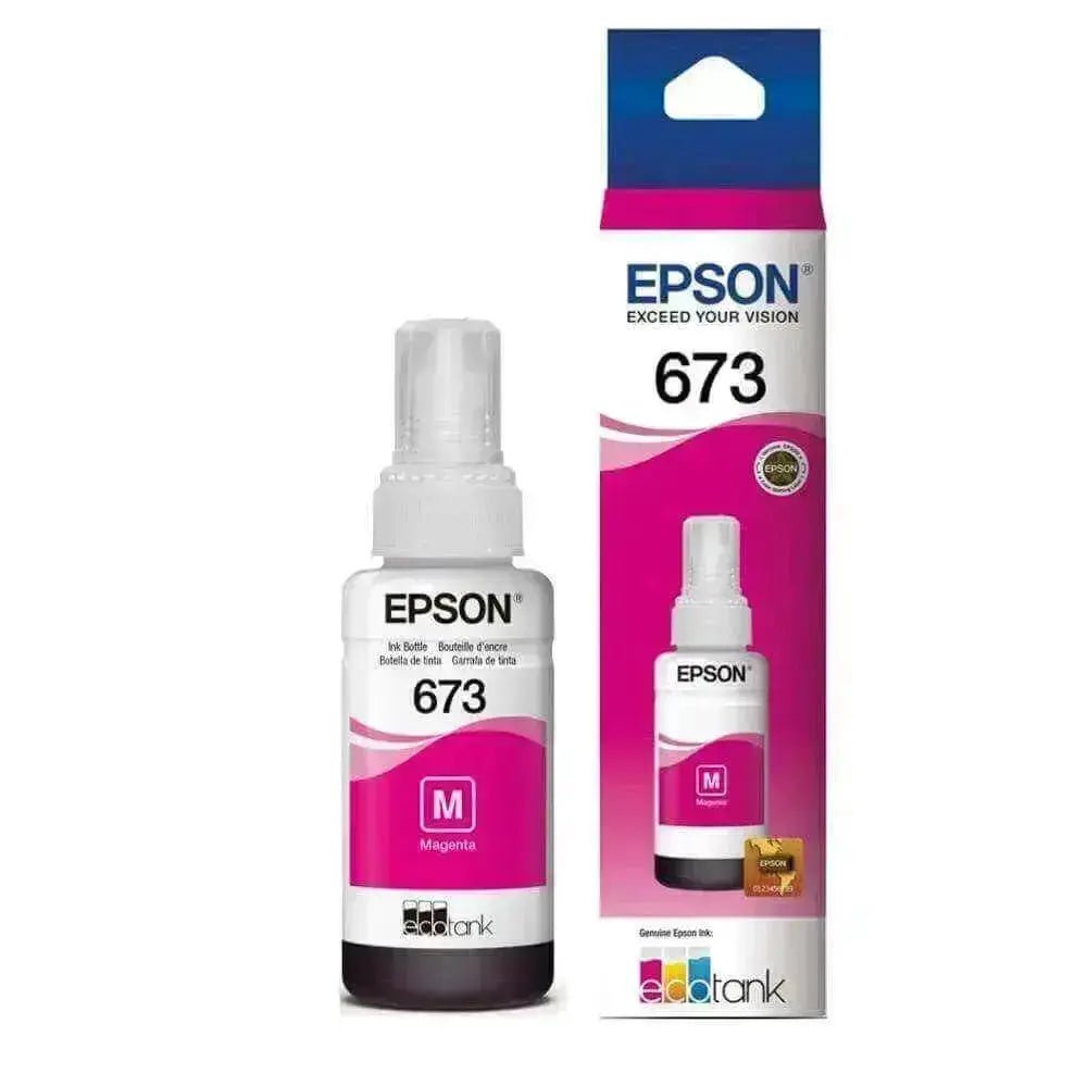 Tinta Epson T673320-AL Magenta | Epson EcoTank L1800/ L800/ L805/ L810/ L850 - Panamá