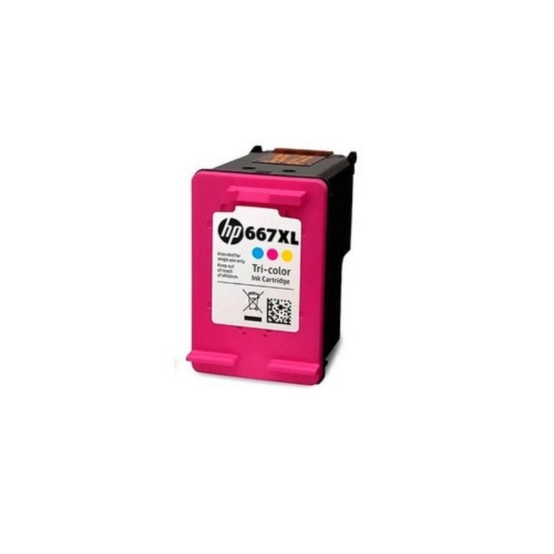 Tinta HP 667XL / 667 XL Color - 3YM80AL | Deskjet Ink Advantage 2375/2775/6475/2875 | 330 páginas - Panamá
