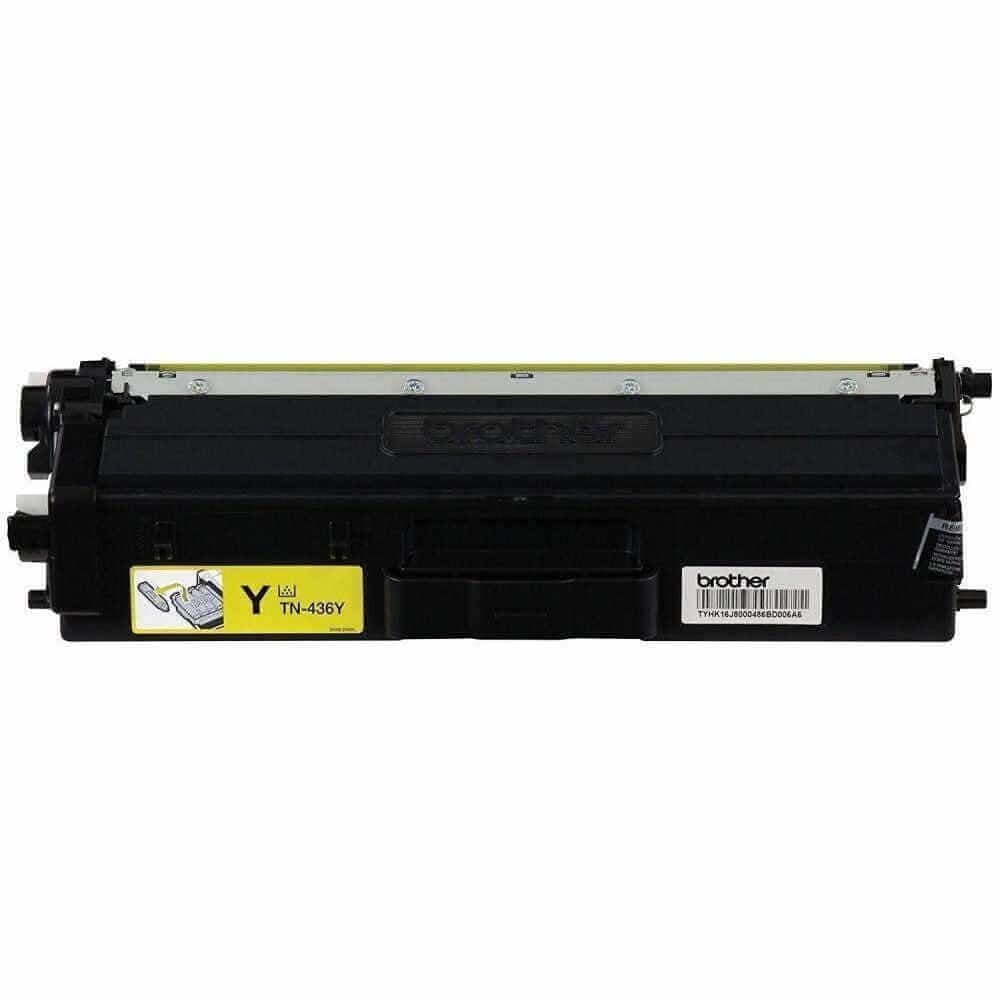 Toner Brother TN-436Y Alto Rendimiento Amarillo | TN436Y | Para HL-L8360CDW / HL-L8360CDWT / HL-L9310CDW / MFC-L8900CDW / MFC-L9570CDW - Panamá