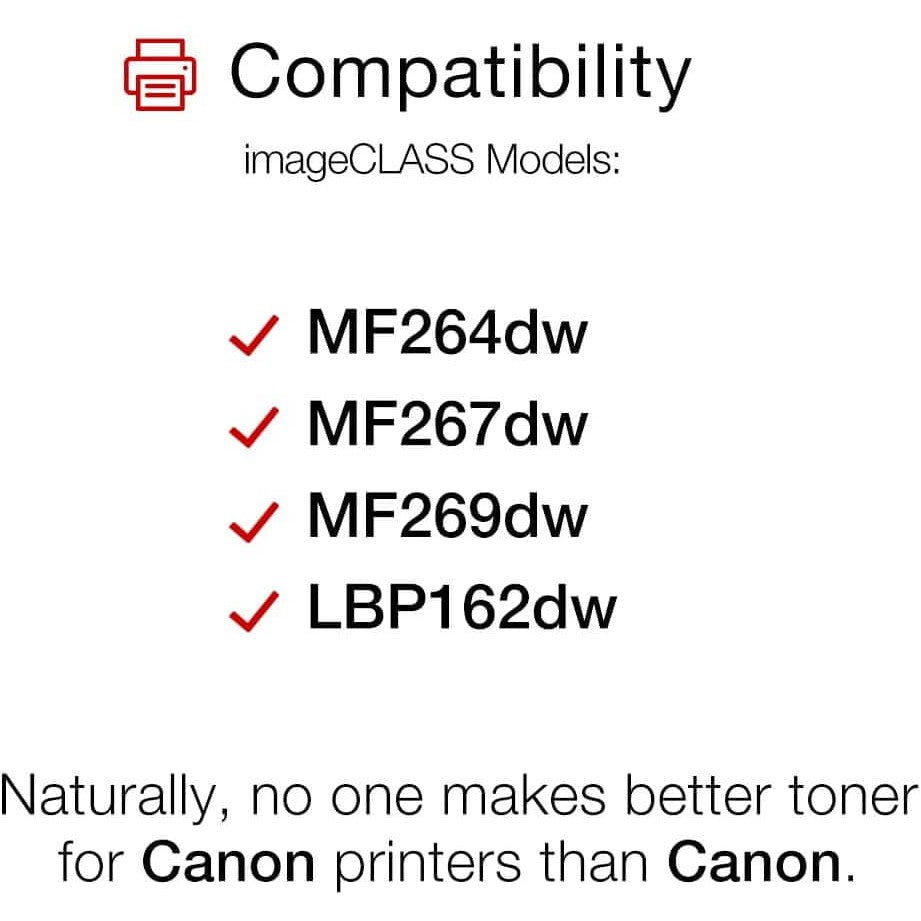 Toner Canon 051H Negro | Para imageCLASS MF269dw\n LBP162dw\n, MF267dw\n, MF264dw | 4,100 páginas - Panamá