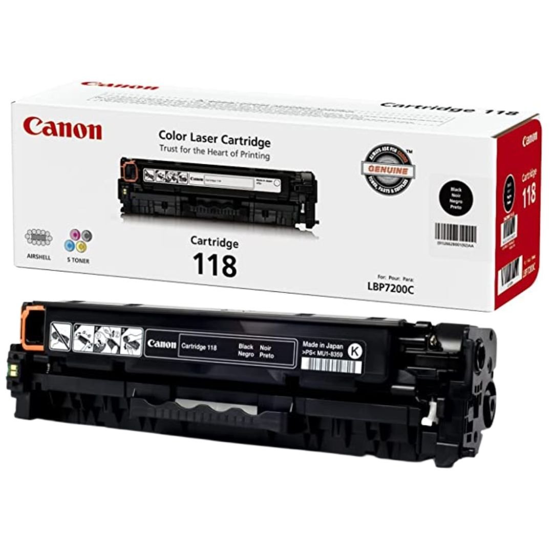 Toner Canon 118 negro (LIQUIDACIÓN) | Para imageCLASS LBP7200cdn | LBP7660cdn | MF8350Cdn | MF8380Cdw - Panamá