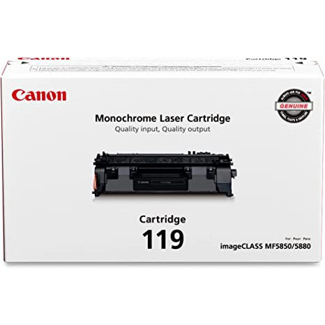 Toner Canon 119 | Para i-SENSYS MF5940dn / MF5980dw / LBP-6300dn / LBP-6310dn / LBP-6650dn / LBP-6670dn | ImageCLASS MF414dw / MF5850dn / MF5880dn / MF5950dw / MF6160dw / MF6180dw / LBP-6650dn / LBP-6670dn - Panamá