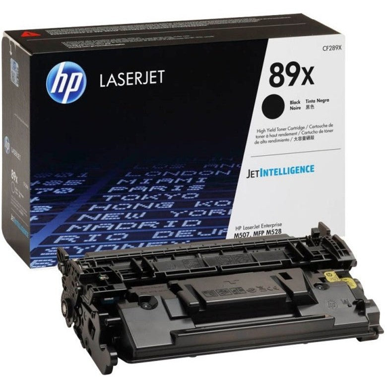Toner Hp CF289X 89X | Para LaserJet E52645 | LaserJet Enterprise M507 / M528 | 10,000 páginas - Panamá