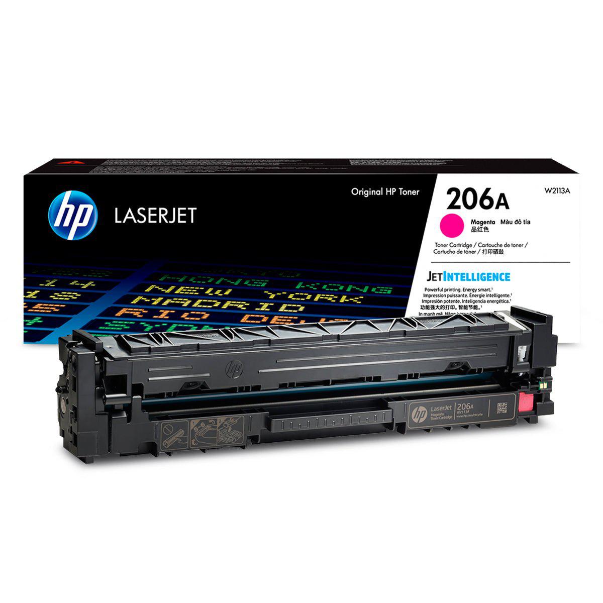 Toner Hp W2113A Magenta - 206A | Para LaserJet Pro M255 / M282 / M283 | 1,250 páginas - Panamá