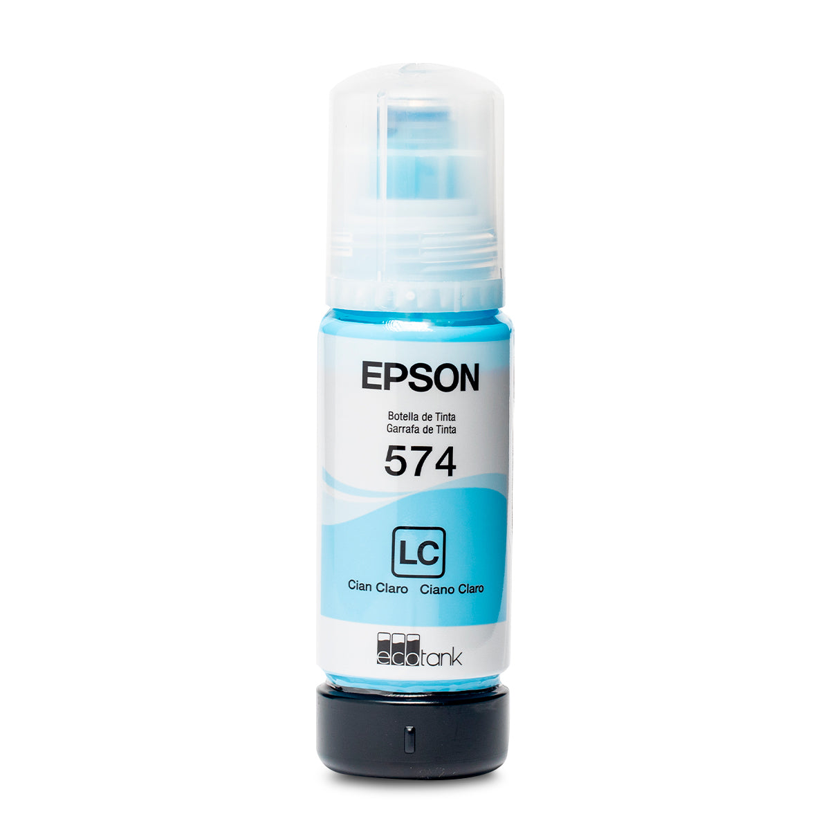 Tinta Epson T574520 - Cian Claro| Epson 574 | Ecotank L8050/L18050