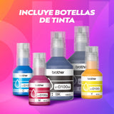 Impresora Multifuncional Brother DCP-T230 Color | DCPT 230 - Tinta Continua - Conectividad USB| 27 ppm Negro / 11 ppm Color - Panamá