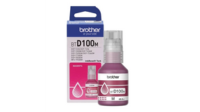 Botella de Tinta Brother BTD100M - Magenta | Para DCP-T230 / DCP-T430W / DCP-T530DW / DCP-T536DW / DCP-T730DW / MFC-T930DW | 5,000 paginas - Panamá