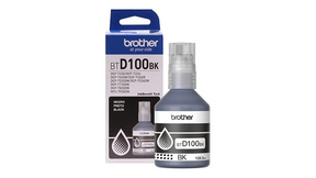 Botella de Tinta Brother BTD100BK - Negro | Para DCP-T230 / DCP-T430W / DCP-T530DW / DCP-T536DW / DCP-T730DW / MFC-T930DW | 7,500 paginas - Panamá