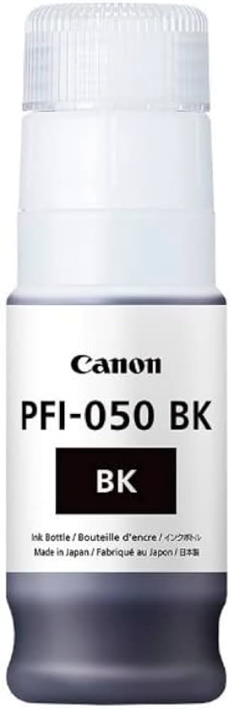 Tinta Canon PFI-050BK Negro | Para imagePROGRAF TC-20 / TC-20M