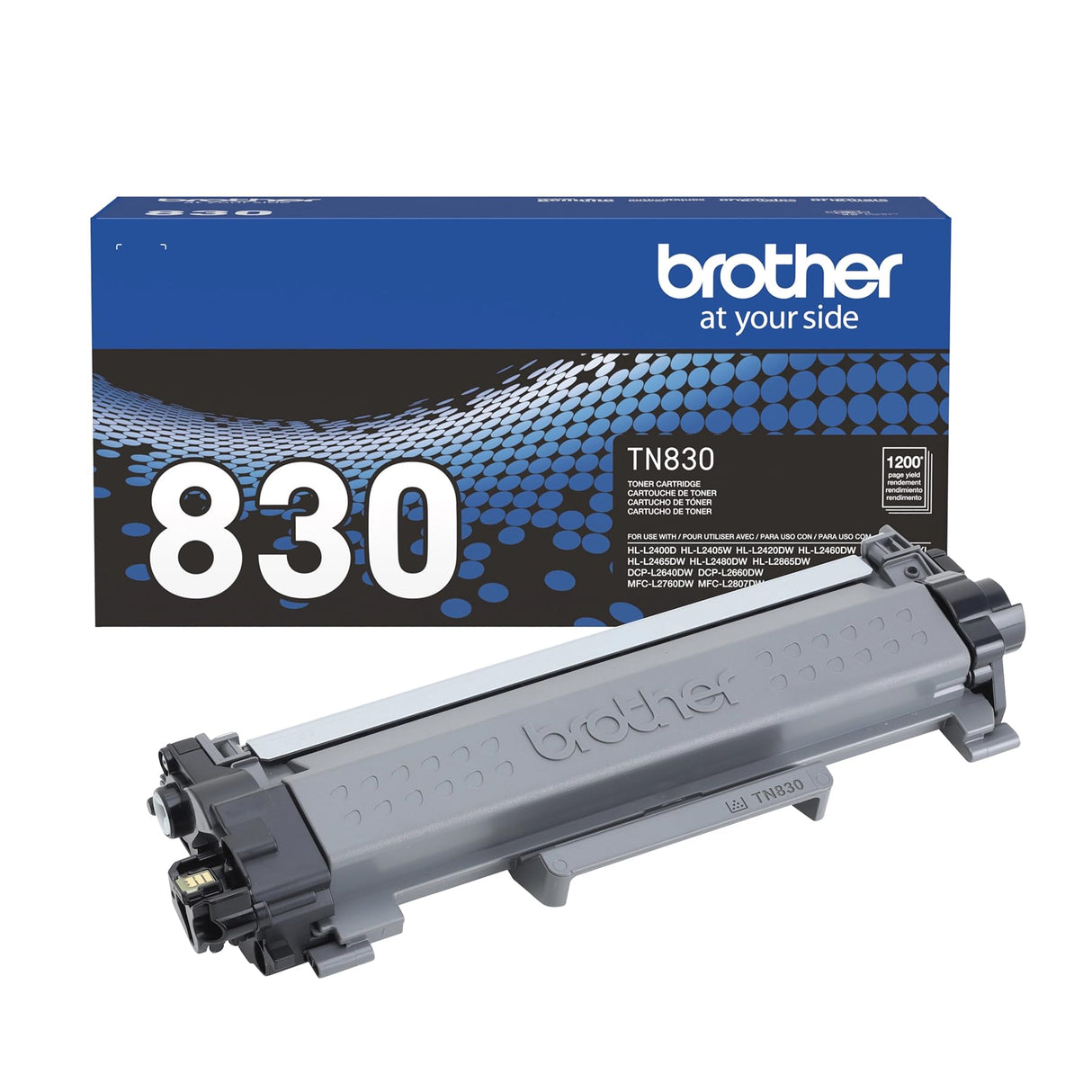 Toner Brother TN-830 | DCP-L2640DW | 1,200 Páginas