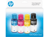 Combo de botella de tinta HP GT53/GT52, pack de 4