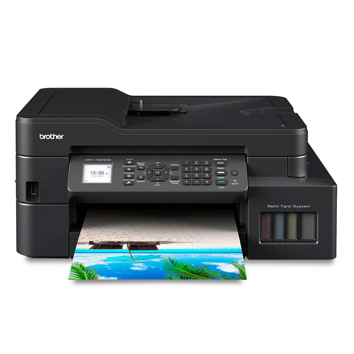 Impresora Multifuncional Brother MFC-T920DW | Tinta Continua | Conectividad Inalámbrica | Impresion Duplex | Fax