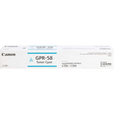 Toner Canon GPR-58 Cyan | GPR58 para Canon ImageRUNNER C256 / C356