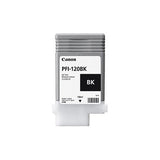 Tinta Canon PFI-120BK Negro para TM-200, TM-205, TM-300, TM-305