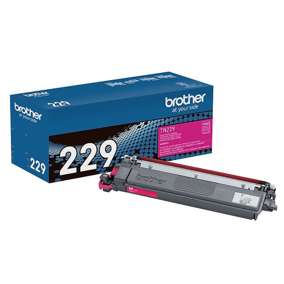 Toner Brother TN-229 Magenta | TN229M | Para HL-L3220CDW / HL-L3280CDW / HL-L3295CDW / HL-L3300CDW / HL-L8245CDW / MFC-L3720CDW / MFC-L3765CDW / MFC-L3780CDW / MFC-L8395CDW