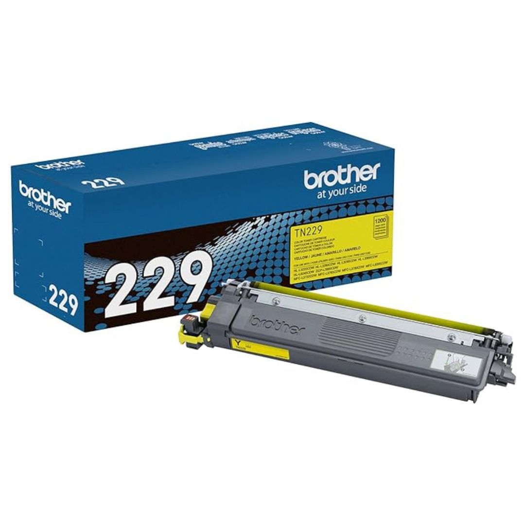 Toner Brother TN-229Y Amarillo | TN229Y | Para HL-L3220CDW / HL-L3280CDW / HL-L3295CDW / HL-L3300CDW / HL-L8245CDW / MFC-L3720CDW / MFC-L3765CDW / MFC-L3780CDW / MFC-L8395CDW